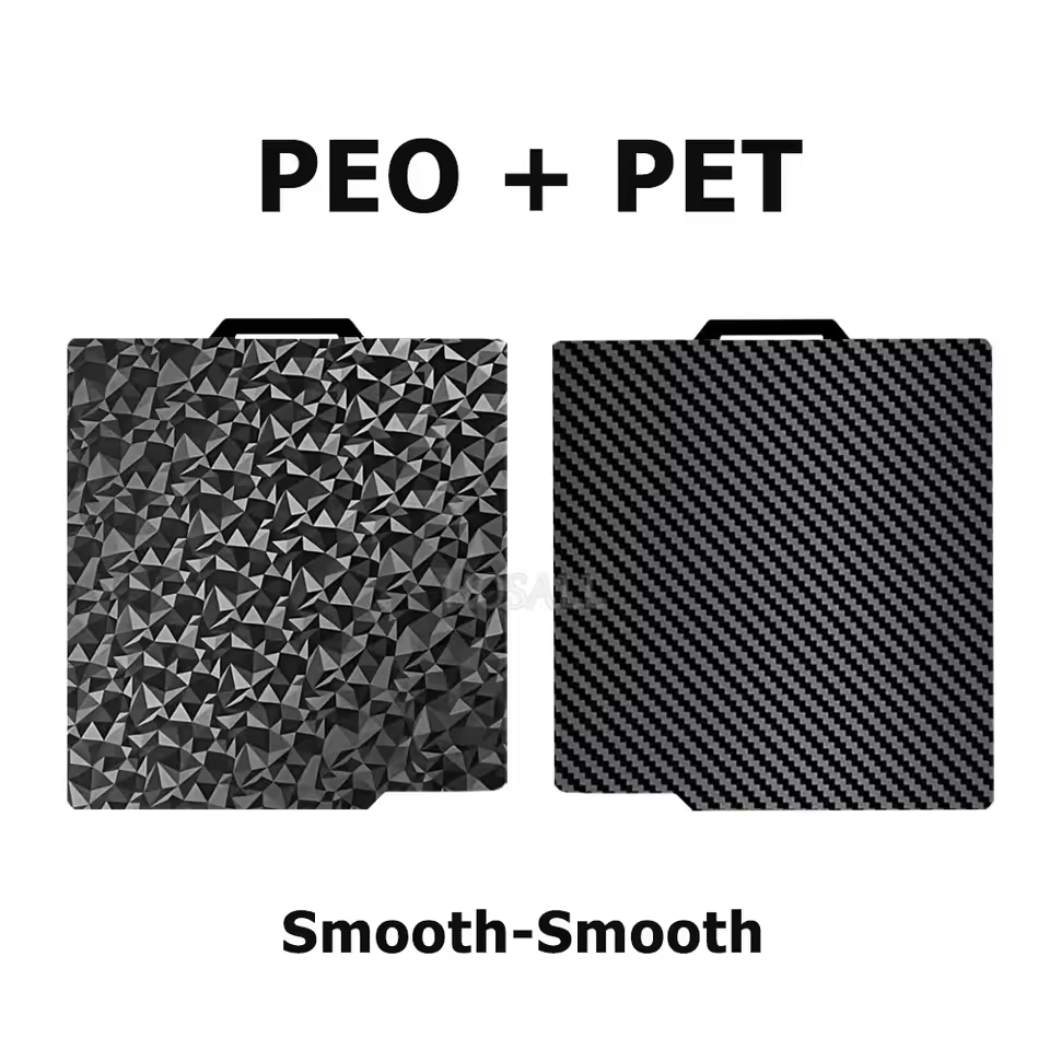 Double Sided (PEO smooth+PET smooth) Flexible bed for Centauri Carbon