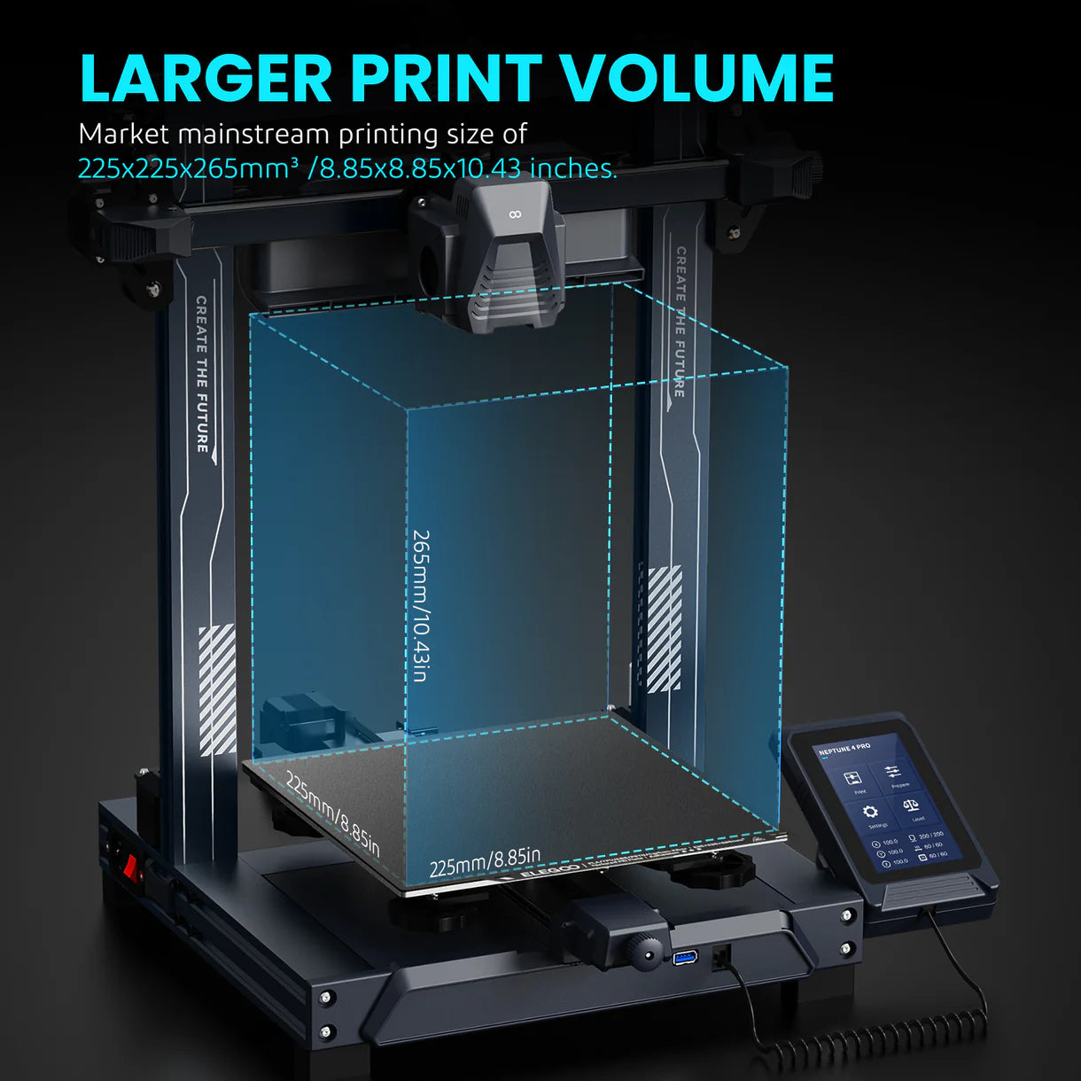 Elegoo Neptune 4 Pro 3D Printer